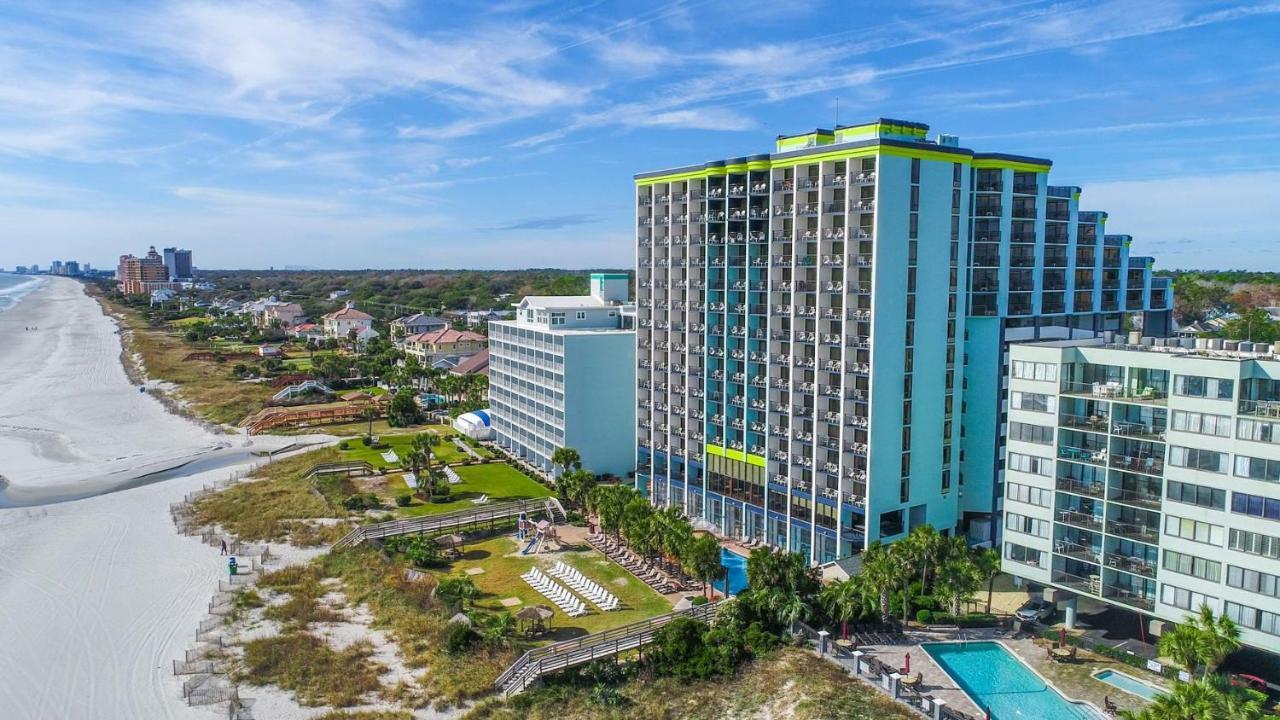 Ocean View King Suite Monterey Bay 1411 Sleeps 7 Guests Myrtle Beach Ngoại thất bức ảnh